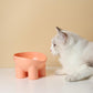 Bol Wallas Max & Minette pour animaux de compagnie, bol design, bol surrélevé, protecteur cervical, chat, Chien, gamelle, gamelle surrelevée, protection, rose